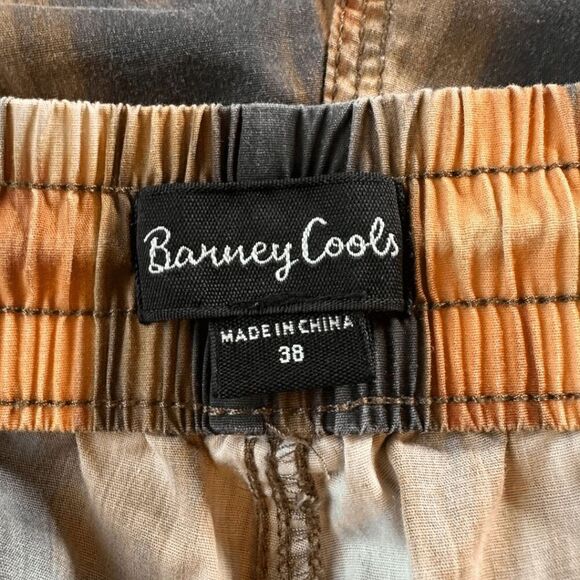 Barney Cool Men's Floral Blur Amphibious‎ Swim Trunks Brown Orange Size 38 - Picture 3 of 7